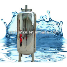 Réservoir de stockage d&#39;eau d&#39;acier inoxydable pour le traitement de l&#39;eau
